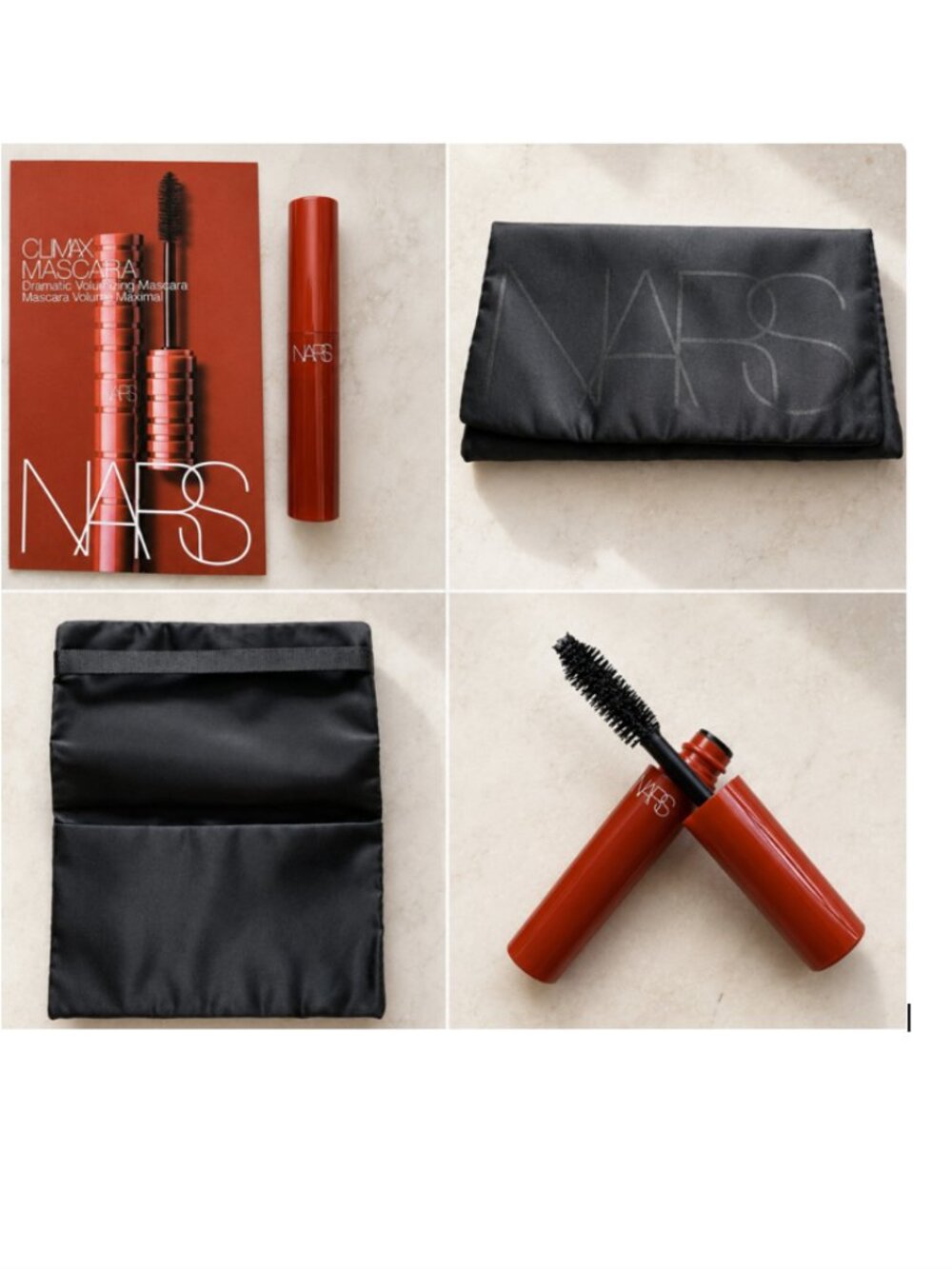 NARS‎ Mini Climax Mascara + Travel Makeup Pouch